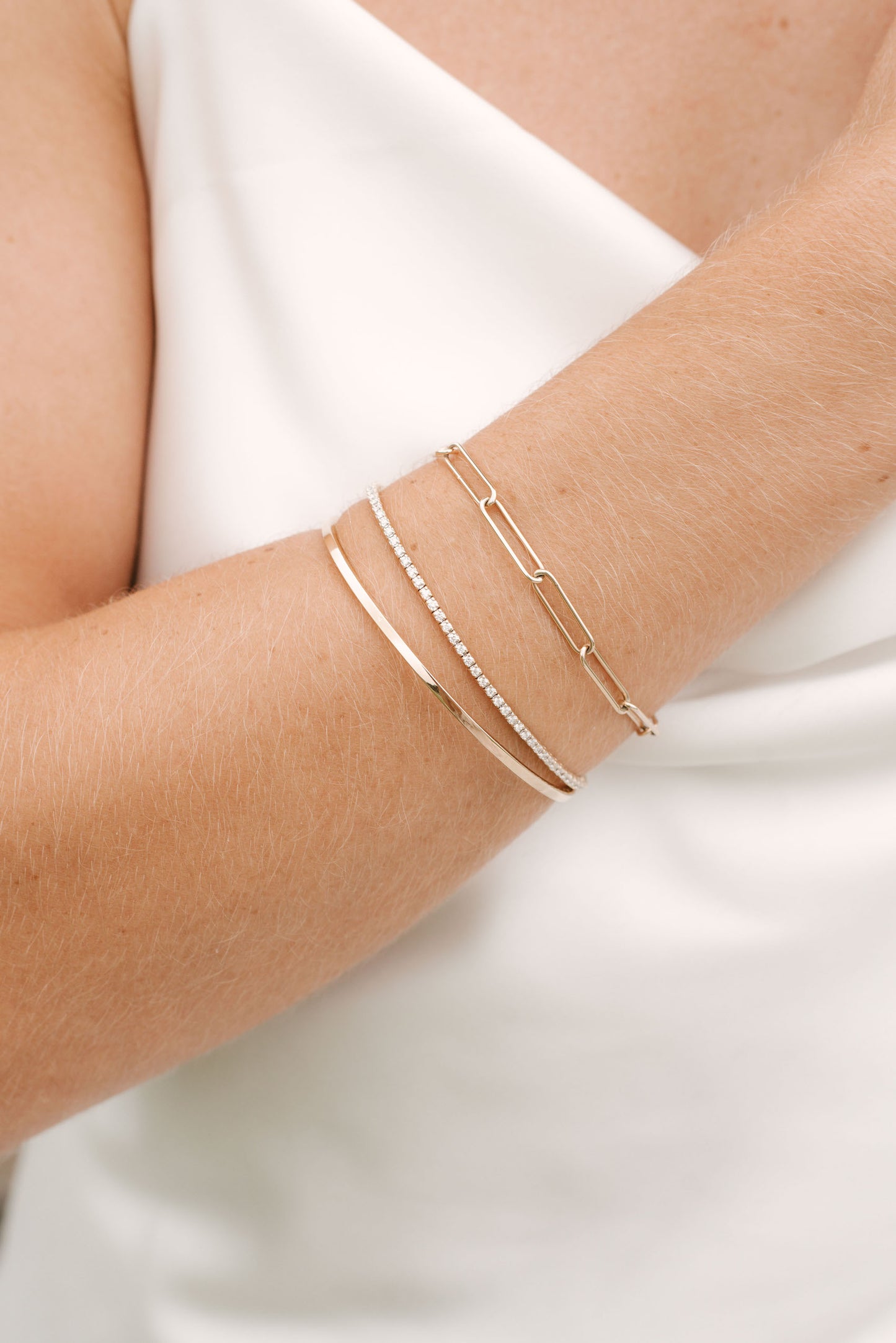 Petite Square Bangle