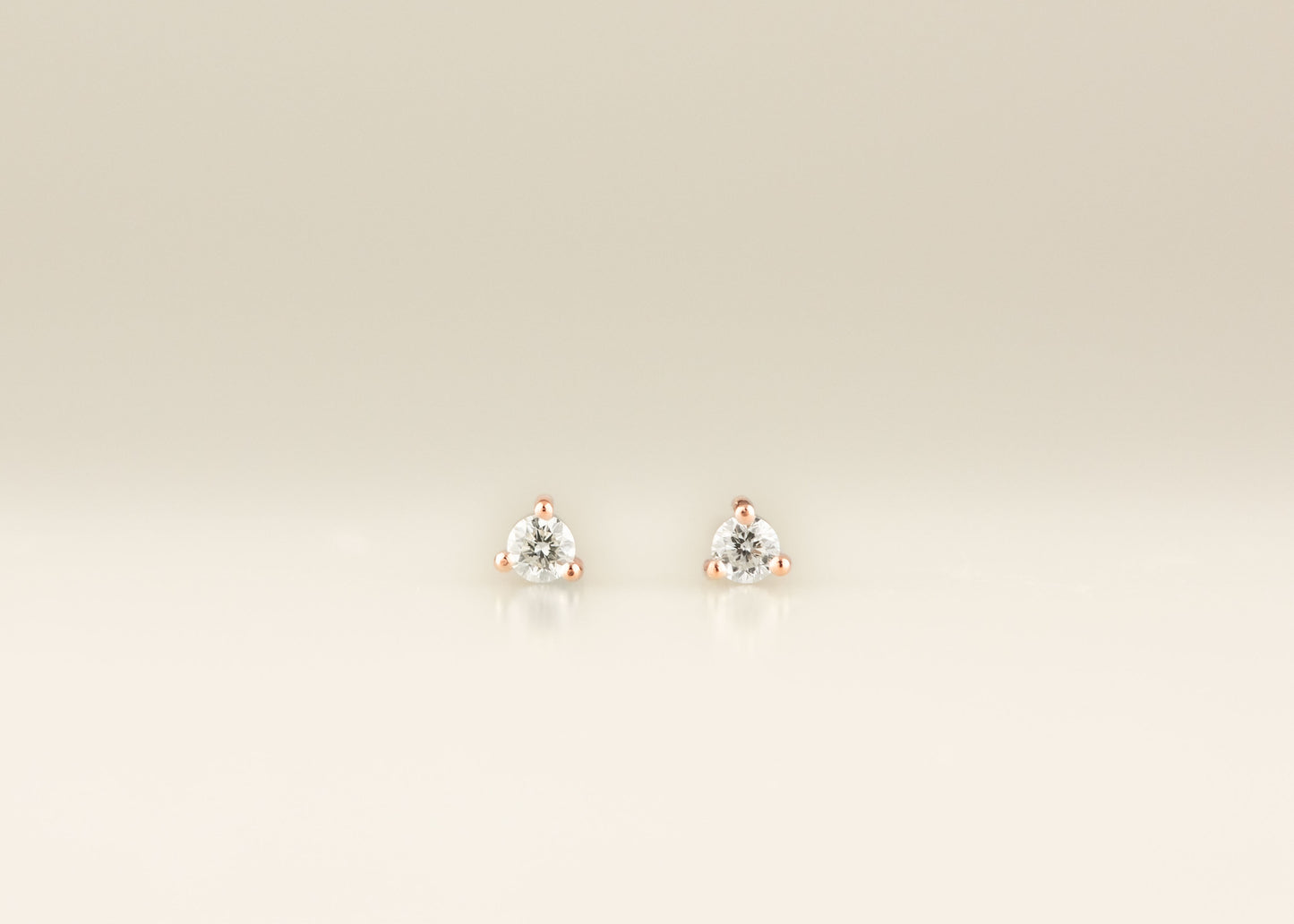 Classic Petite Solitaire Studs