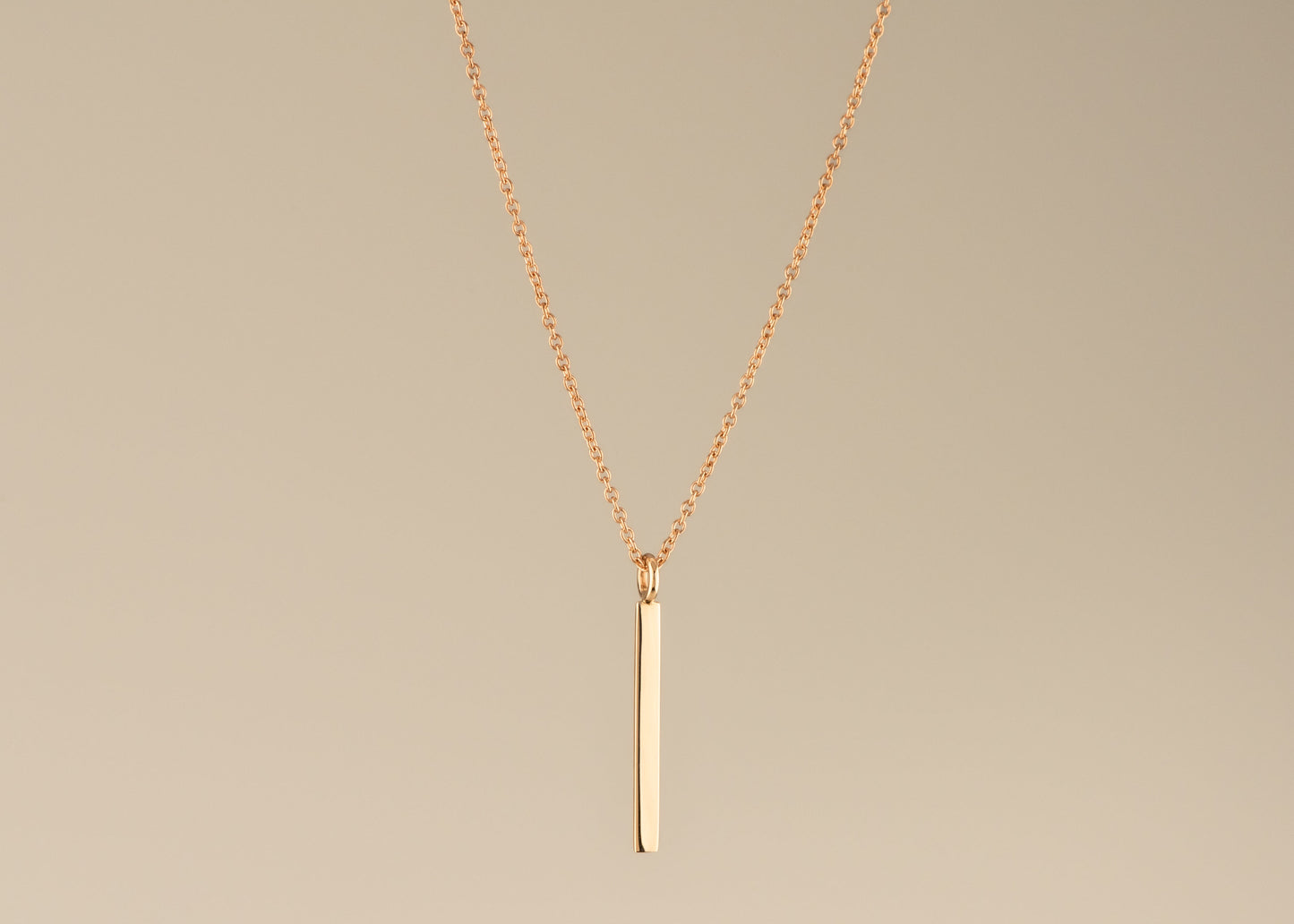 Barre Pendant Necklace