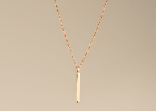 Barre Pendant Necklace