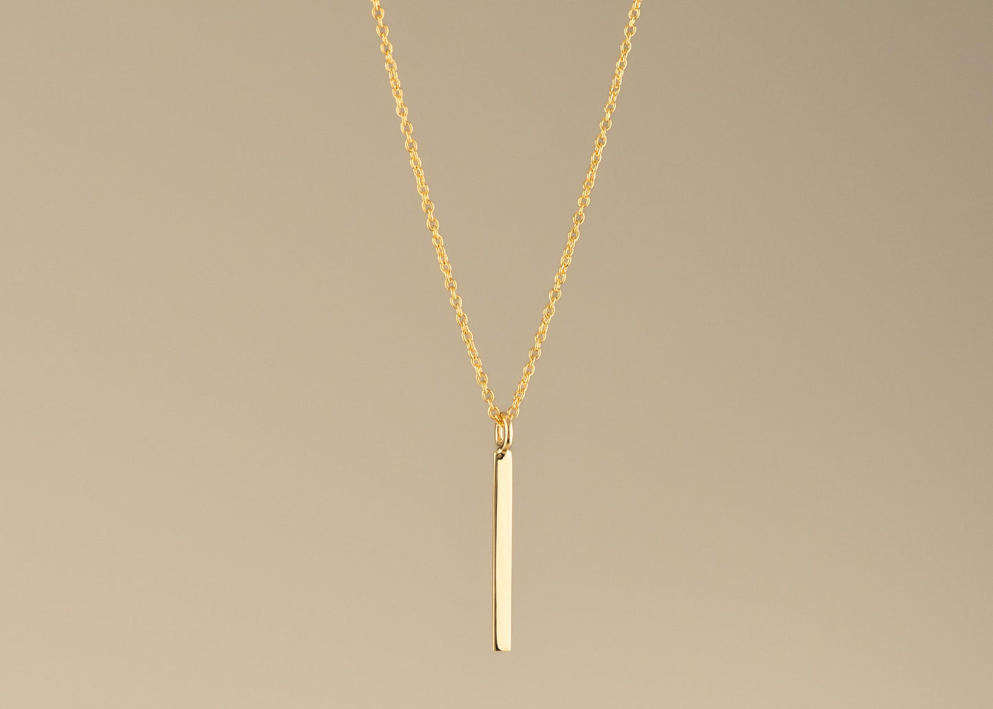 Barre Pendant Necklace