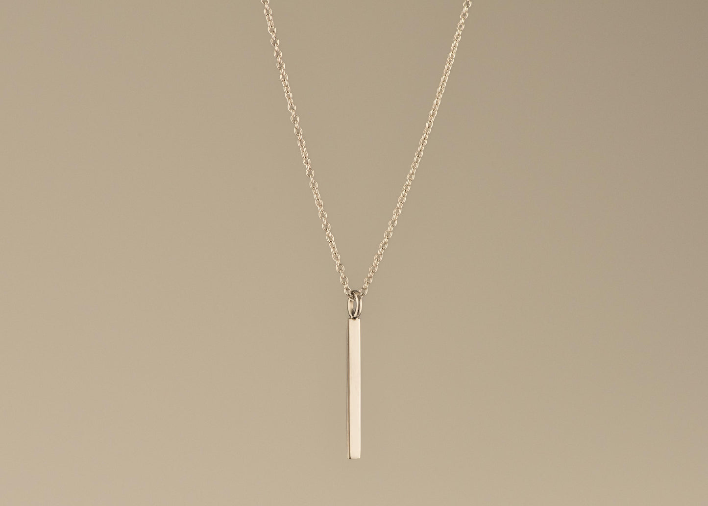 Barre Pendant Necklace