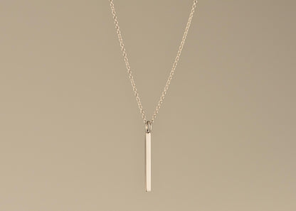 Barre Pendant Necklace