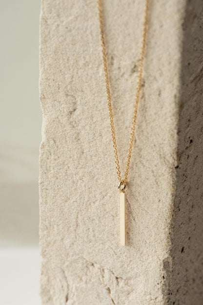 Barre Pendant Necklace