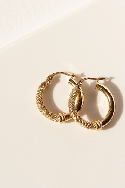 Sabine Hoop Earrings