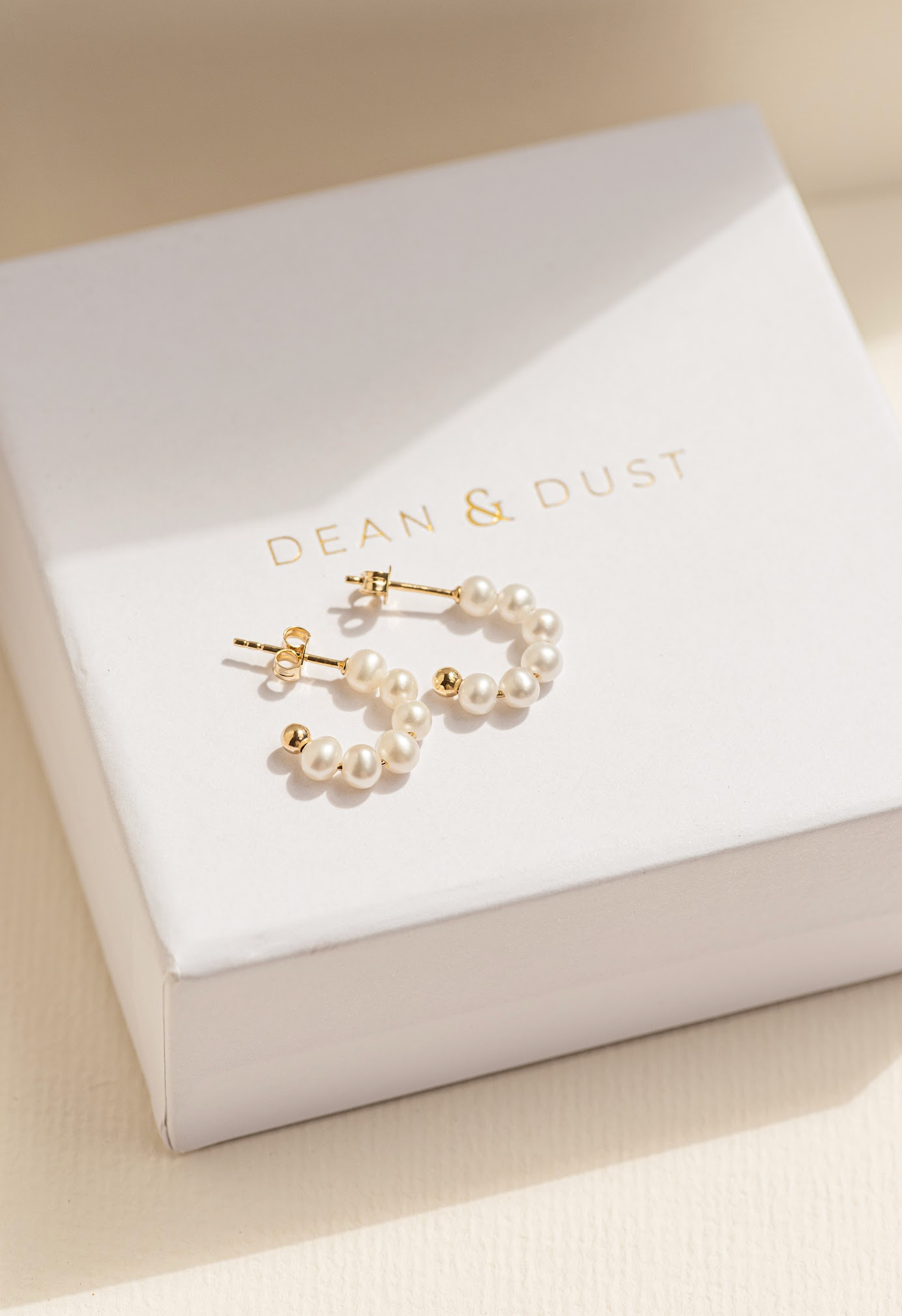 Pearl Hoops