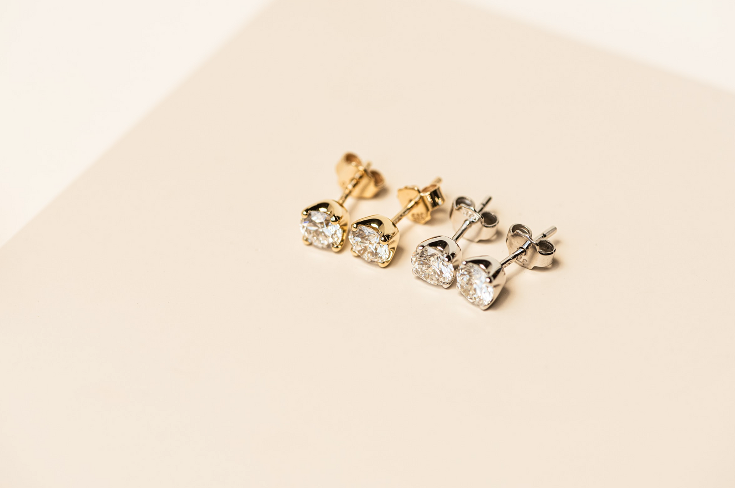 Classic Lab Diamond Studs 1.04ct